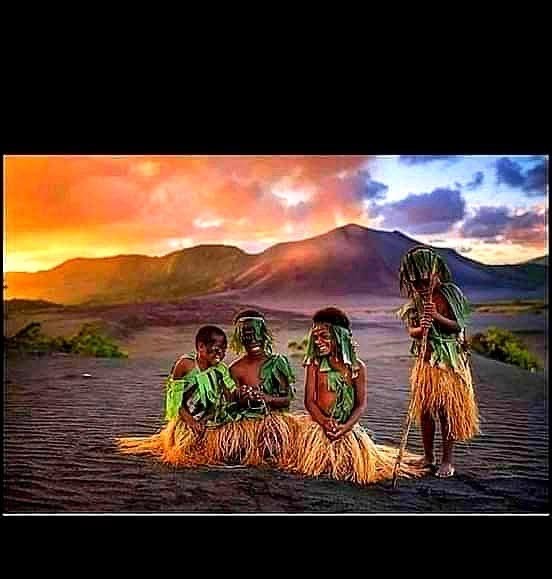 Local island children