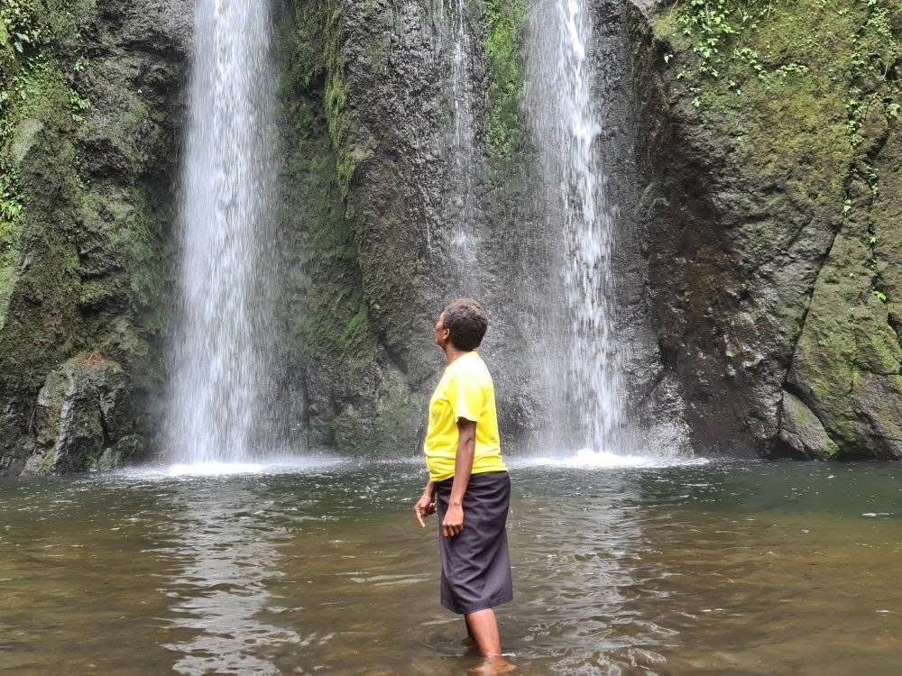 Waterfall on Tanna Island
